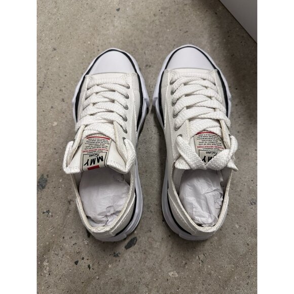 Maison MIHARA YASUHIRO Peterson 23 Original Sole Canvas Garment Dye Sneakers - Picture 11 of 11